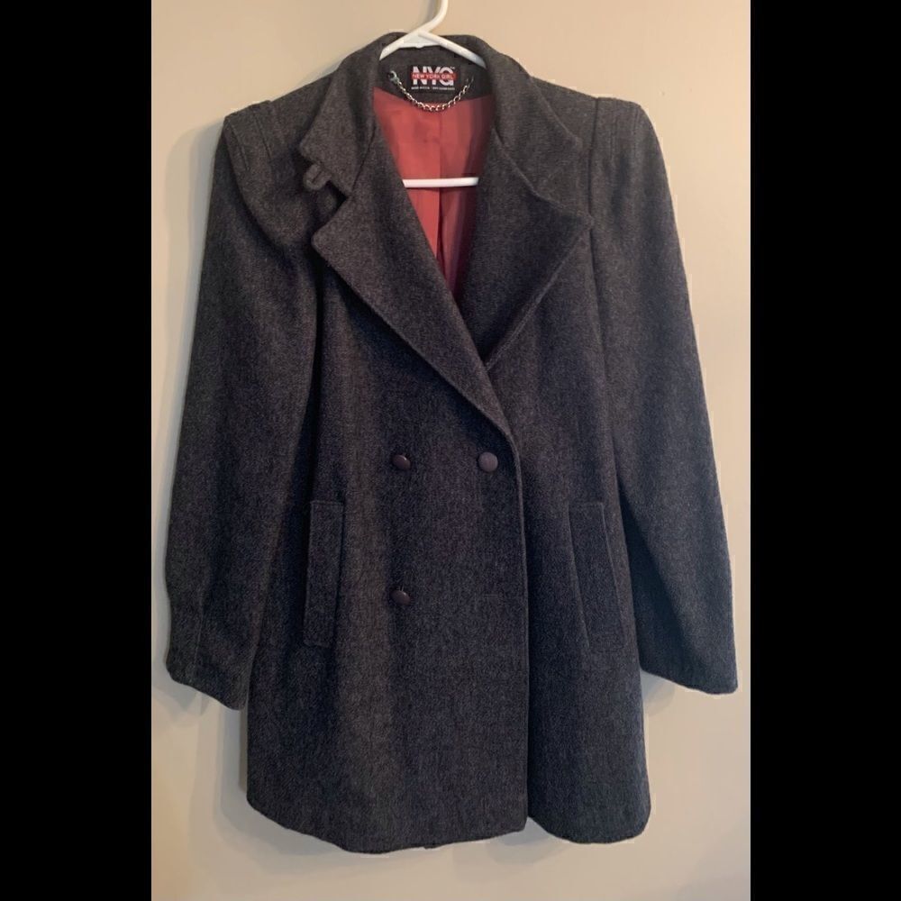 NY Girl ladies coat, gray. Inv 1484